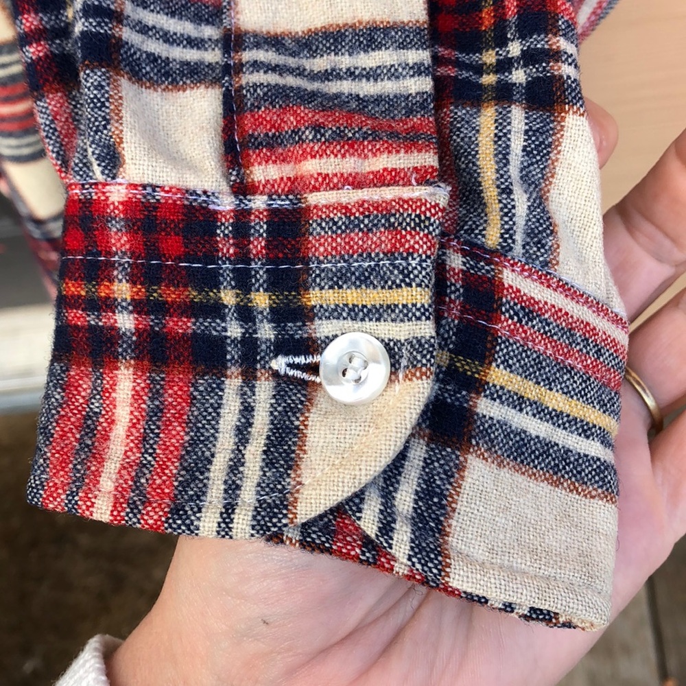 Pendleton Vintage Plaid Button Down - image 4